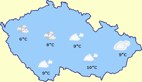 Aktuln poas v esk republice